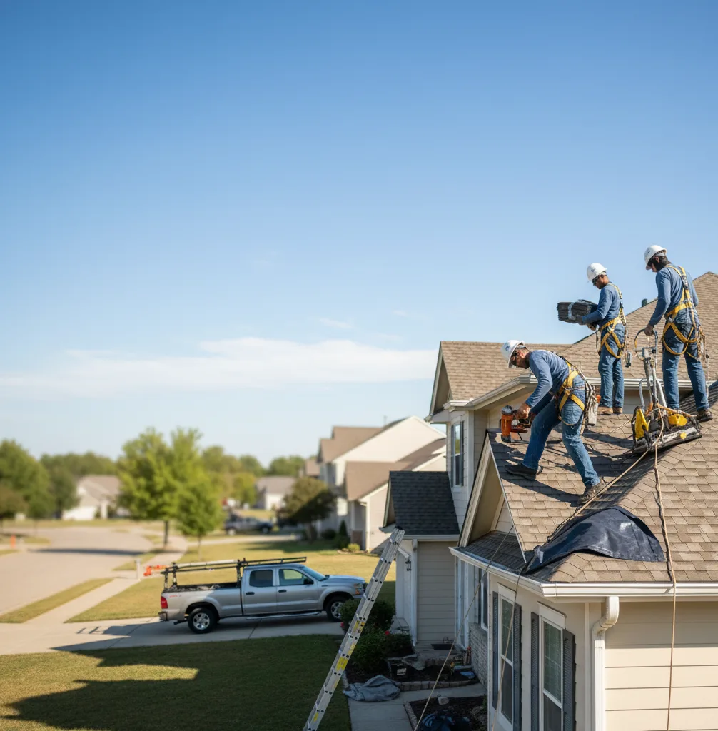 Roof Repair in Saint James